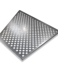 Trennwand Blech über Nest Nova TT-2400 gelocht